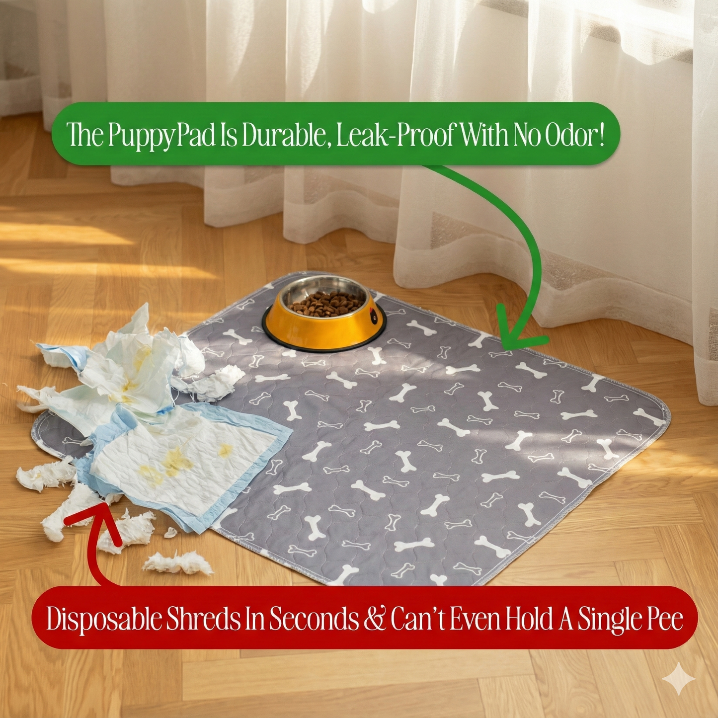 PuppyPad - The Last Pee Pad You'll Get